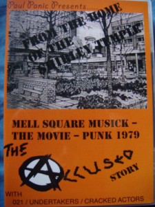 Cover of new film of 4 punk bands from '79